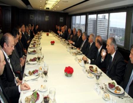 Reunión con Hermes Binner