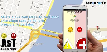 Empresa santafesina desarrolló el botón antipánico en el celular 