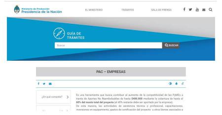 Nuevo PAC Empresas 2016