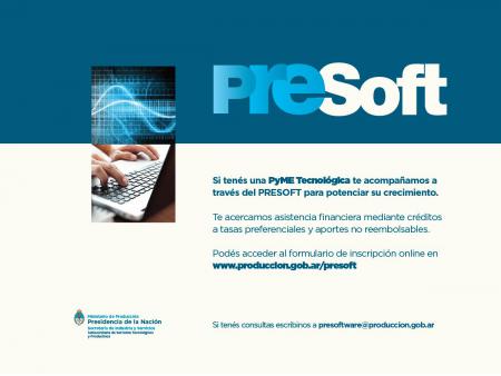 PRESOFT: Para apoyar a las Industrias de Software