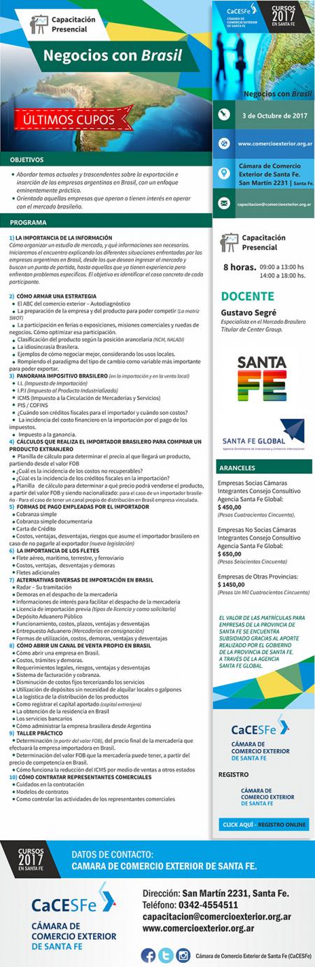 Negocios con Brasil. ÚLTIMOS CUPOS //// PRECIOS PROMOCIONALES 