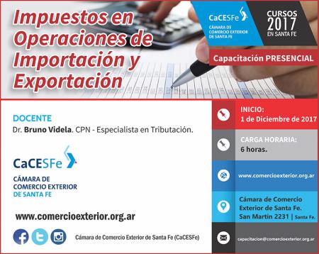 Impuestos en Operaciones de Importación y Exportación