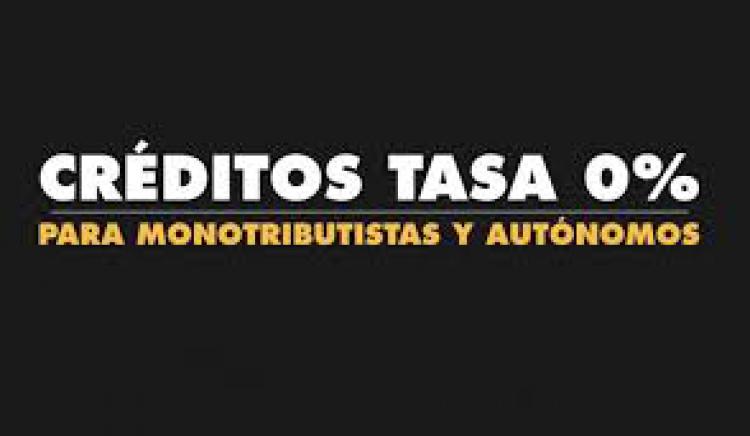 Servicio web «Creditos a tasa cero». Formas, plazos y condiciones.
