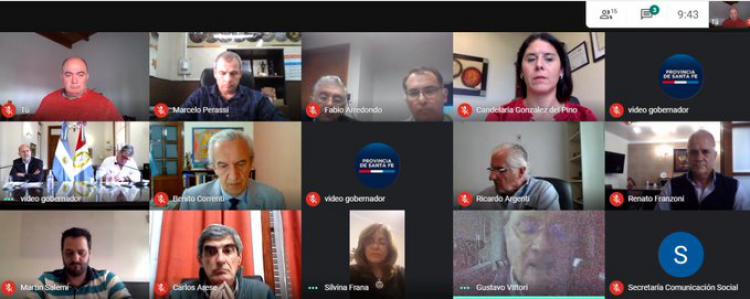 Reunión con el Gobernador de la Provincia de Santa Fe