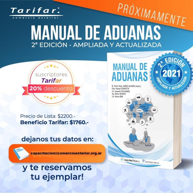 Nueva Edicion del Manual de Aduanas: Ampliada y Actualizada