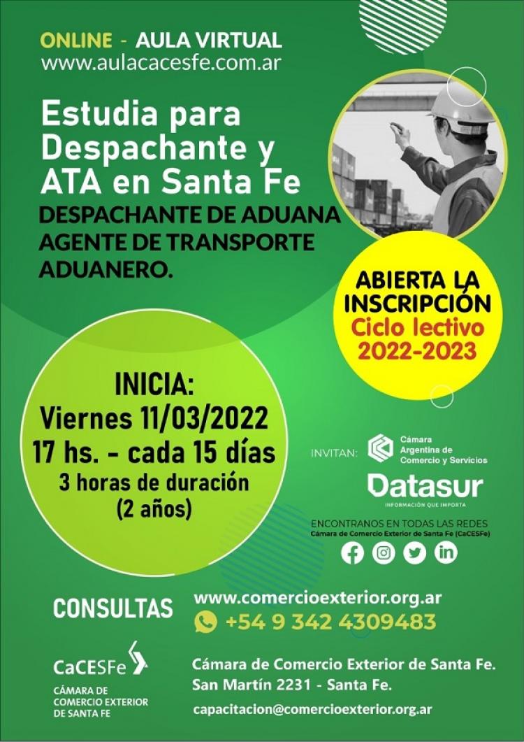 #ULTIMOS LUGARES -Estudia para Despachante y Agente de Transporte Aduanero #ULTIMOS LUGARES -Estudia para Despachante y Agente de Transporte Aduanero