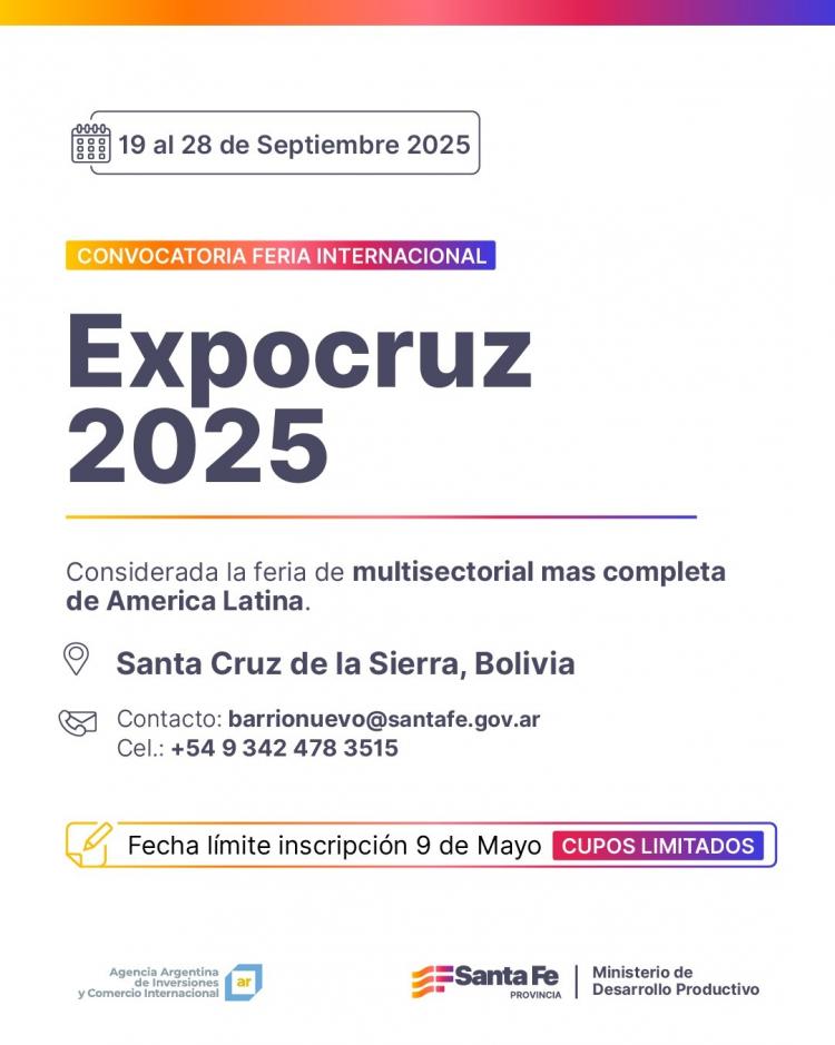 Feria Internacional EXPOCRUZ 2025