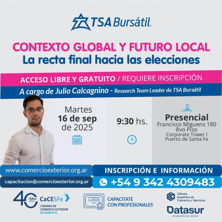Contexto global y futuro local: La recta final hacia las elecciones