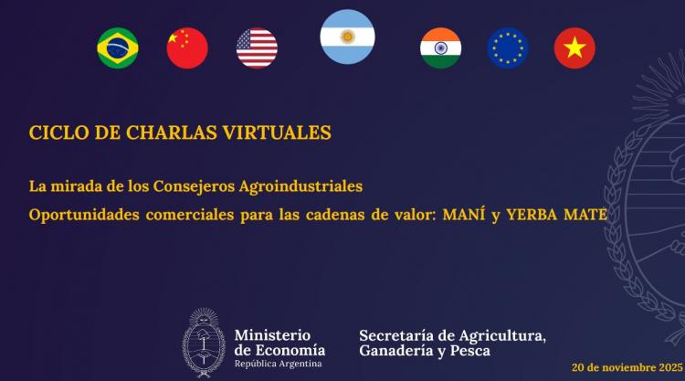 Presentaciones cadena de yerba mate y de mani