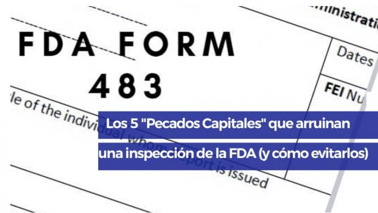 Form FDA 483: Los 5 